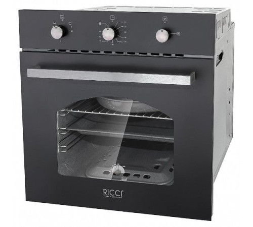 Газовый духовой шкаф Ricci RGO-611 BL