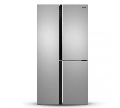 Холодильник Ginzzu NFK-610 стальной