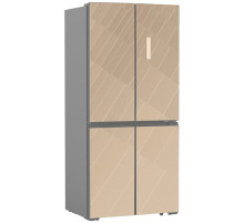 Холодильник GINZZU NFK-475 шампань