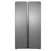 Холодильник GINZZU NFK-615 серебристый