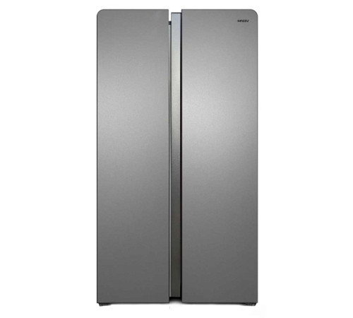 Холодильник GINZZU NFK-615 серебристый