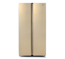 Холодильник GINZZU NFK-615 золотистый