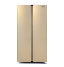 Холодильник GINZZU NFK-615 золотистый