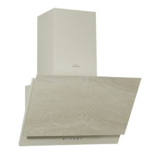 Каминная вытяжка ELIKOR Арт Рубин Ceramics S4 60 бежевый/бронзовый