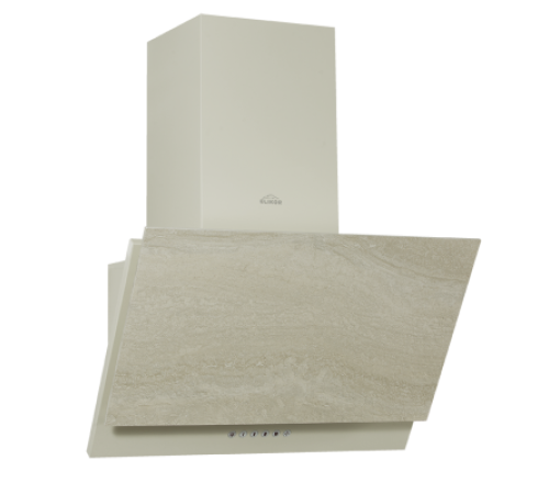 Каминная вытяжка ELIKOR Арт Рубин Ceramics S4 60 бежевый/бронзовый