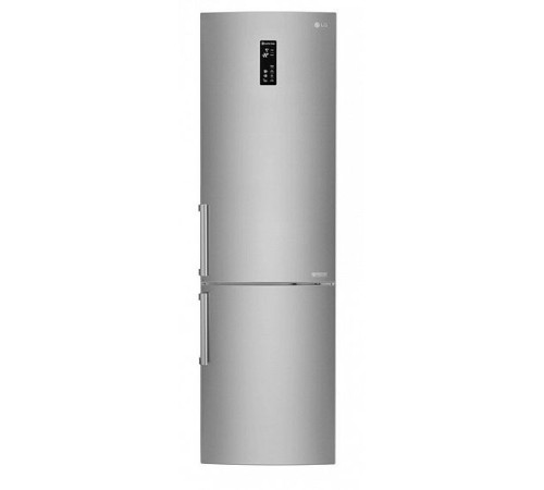 Холодильник LG GB-B60SAFFB серебристый