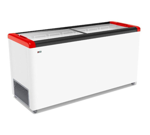 Морозильный ларь FROSTOR FG 600 C белый с красным