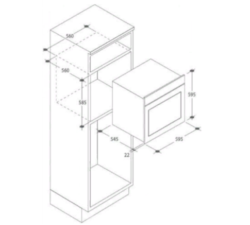 Электрический духовой шкаф CANDY FET 609A X