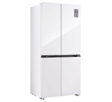 Холодильник TESLER RCD-482I WHITE GLASS