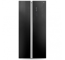 Холодильник GINZZU NFK-465 Black glass