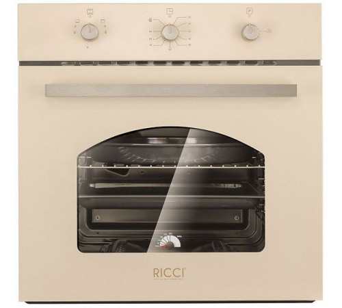 Газовый духовой шкаф Ricci RGO-611 BG