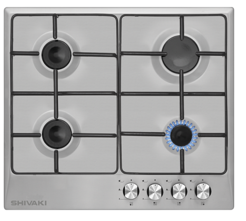 Встраиваемая газовая поверхность SHIVAKI SHV60M404