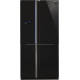 Холодильник side-by-side SHARP sj-fs97vbk