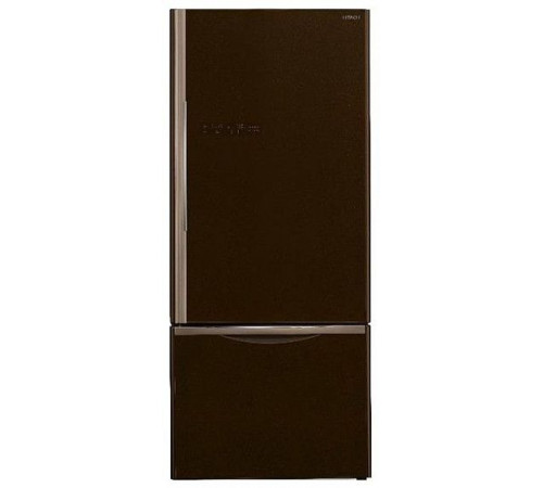 Холодильник HITACHI R-B 572 PU7 GBW коричневое стекло