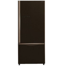 Холодильник HITACHI R-B 502 PU6 GBW коричневое стекло