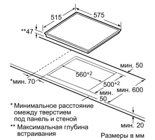 Поверхность BOSCH pkf 642t14