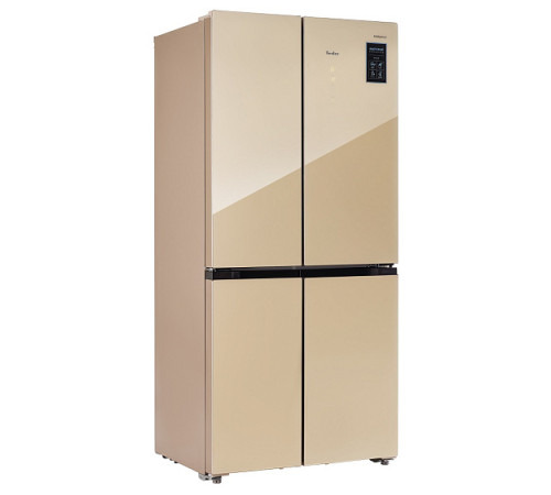 Холодильник TESLER RCD-482I BEIGE GLASS