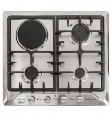 Встраиваемая комбинированная варочная панель Ricci RKN-4T 1031 IX