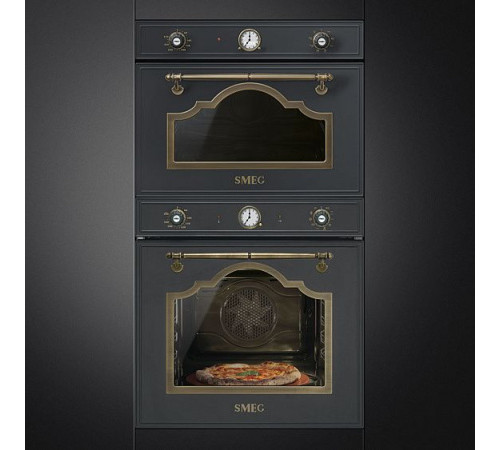 Встраиваемая микроволновая печь SMEG sf4750mao