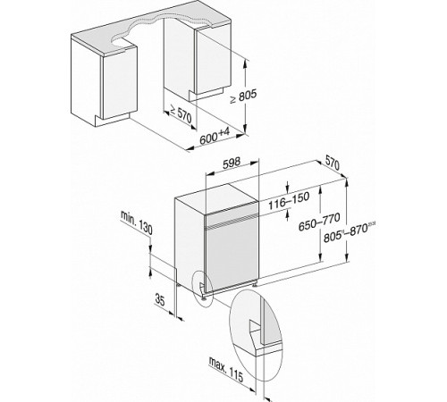 Посудомоечная машина MIELE G 5310 SCi Active Plus сталь