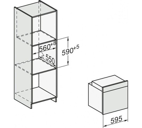 Духовой шкаф MIELE H7364BP EDST/CLST