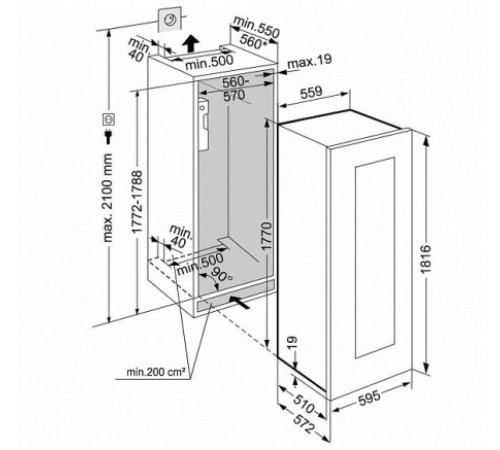 Винный холодильник LIEBHERR EWTgb 3583-21 001