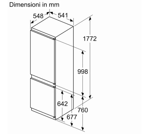 Холодильник BOSCH KIV865SF0