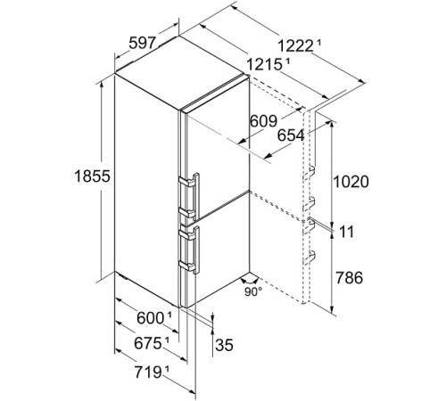 Холодильник LIEBHERR SCNsdd 5253