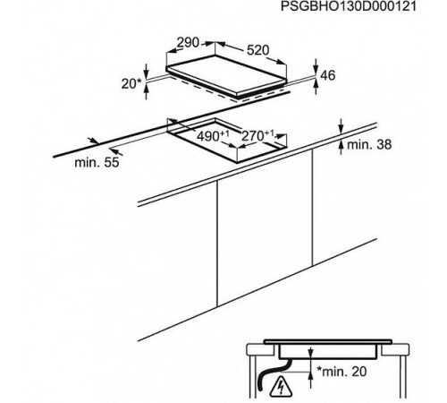 Поверхность ELECTROLUX ehf 93320 nk
