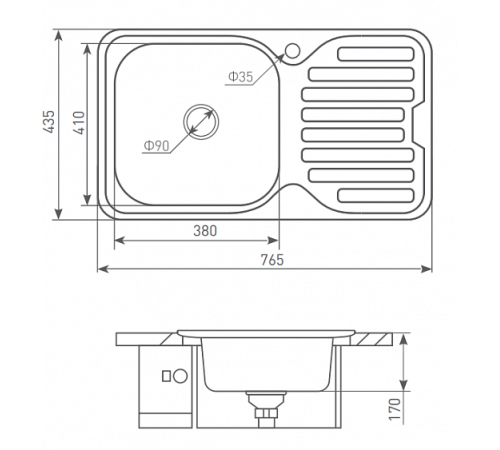Встраиваемая посудомоечная машина KRONA KASKATA 45 BI