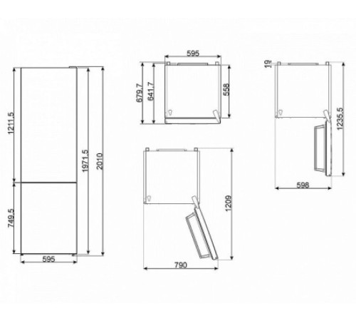 Холодильник SMEG FC20EN1X
