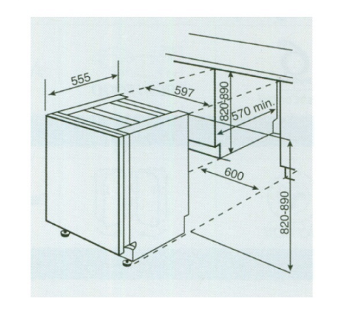 Посудомоечная машина WHIRLPOOL adg 8798 a+ pc