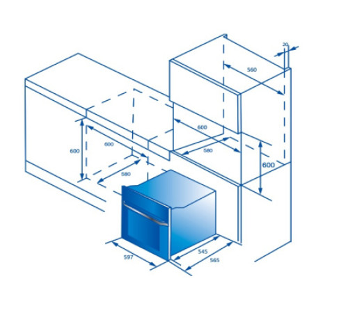 Духовой шкаф HAIER HOQ-K5AAN3GG