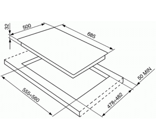 Газовая поверхность SMEG SRV876AVOGH