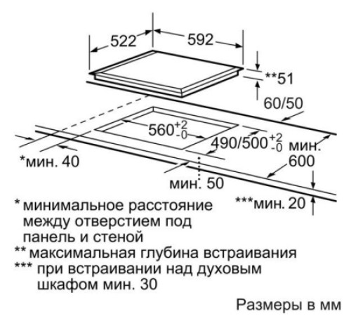 Поверхность SIEMENS eh 651ta16
