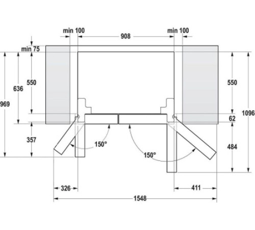 Холодильник GORENJE NRS918EMB