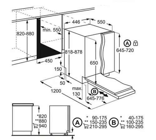 Посудомоечная машина ELECTROLUX EEQ43100L