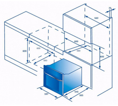 Духовой шкаф HAIER HOQ-F6QSN3GG