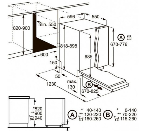 Посудомоечная машина AEG FSR 52610 Z