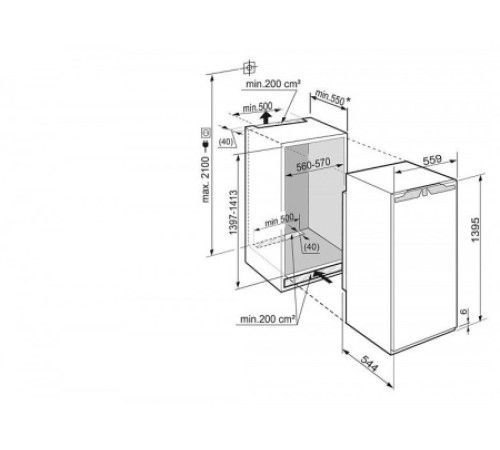 Холодильник LIEBHERR IK 2764