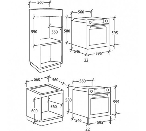 Духовой шкаф Candy FCS 100 W