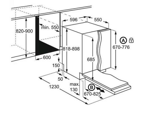 Посудомоечная машина ELECTROLUX KECB7310L