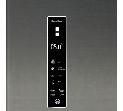 Холодильник TESLER RFD-430I GRAPHITE