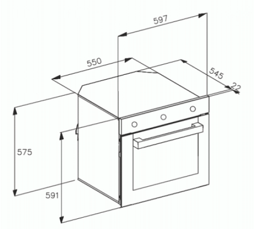 Духовой шкаф FOSTER 7191061