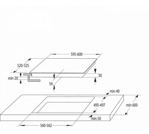 Варочная поверхность Gorenje IT643 BX черный
