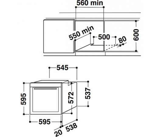 Духовой шкаф WHIRLPOOL akp 263 na