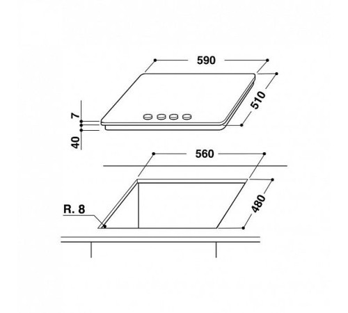 Поверхность WHIRLPOOL akr 361 ix