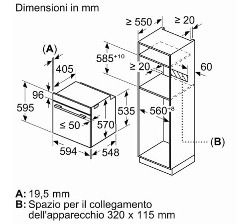 Духовой шкаф BOSCH HBG536EB3