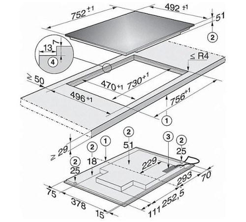 Варочная панель Miele KM 6639