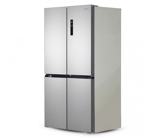 Холодильник Ginzzu NFK-575 стальной
